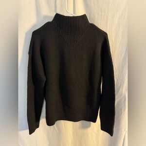 Madewell Women's Black Turtleneck Sweater